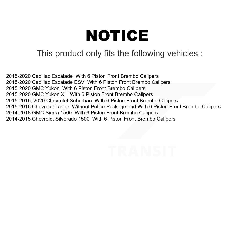 Transit Auto - KDF-101298 - Front and Rear Disc Brake Kits image 19