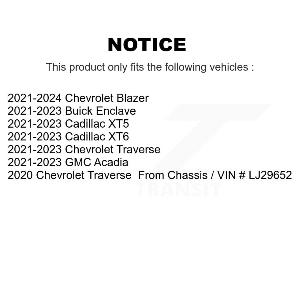 Transit Auto - KDF-101347 - Rear Disc Brake Kits image 19