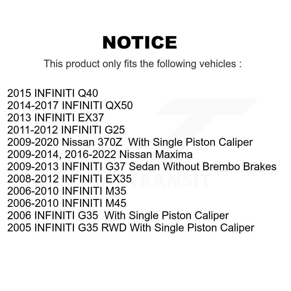 Transit Auto - KDF-101448 - Rear Disc Brake Kits image 19