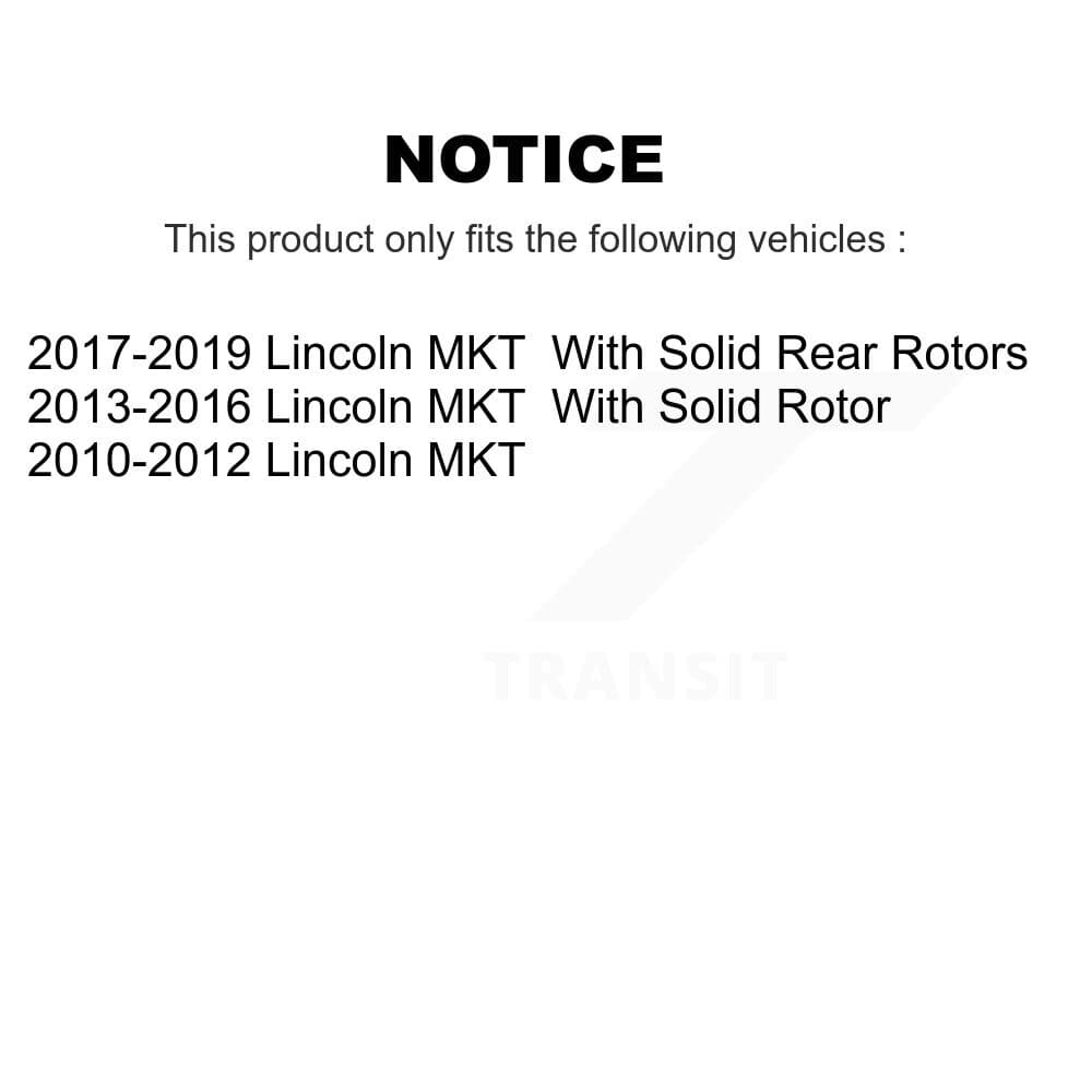 Transit Auto - KDF-101506 - Rear Disc Brake Kits image 19