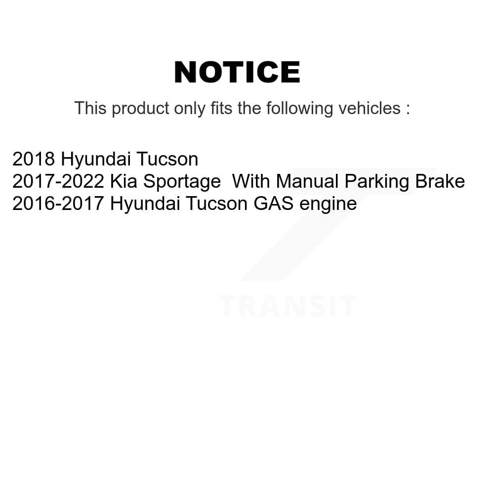 Transit Auto - KDF-101585 - Rear Disc Brake Kits image 19