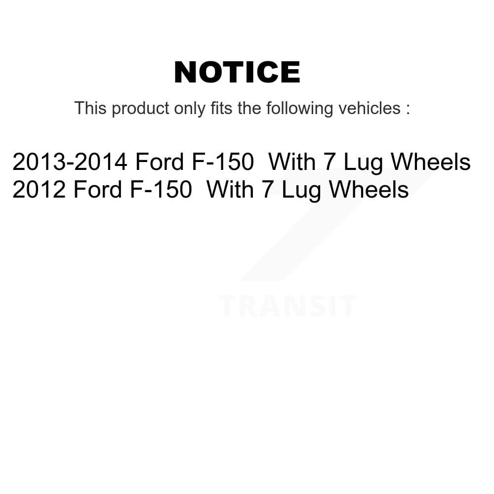Transit Auto - KDF-101622 - Rear Disc Brake Kits image 19