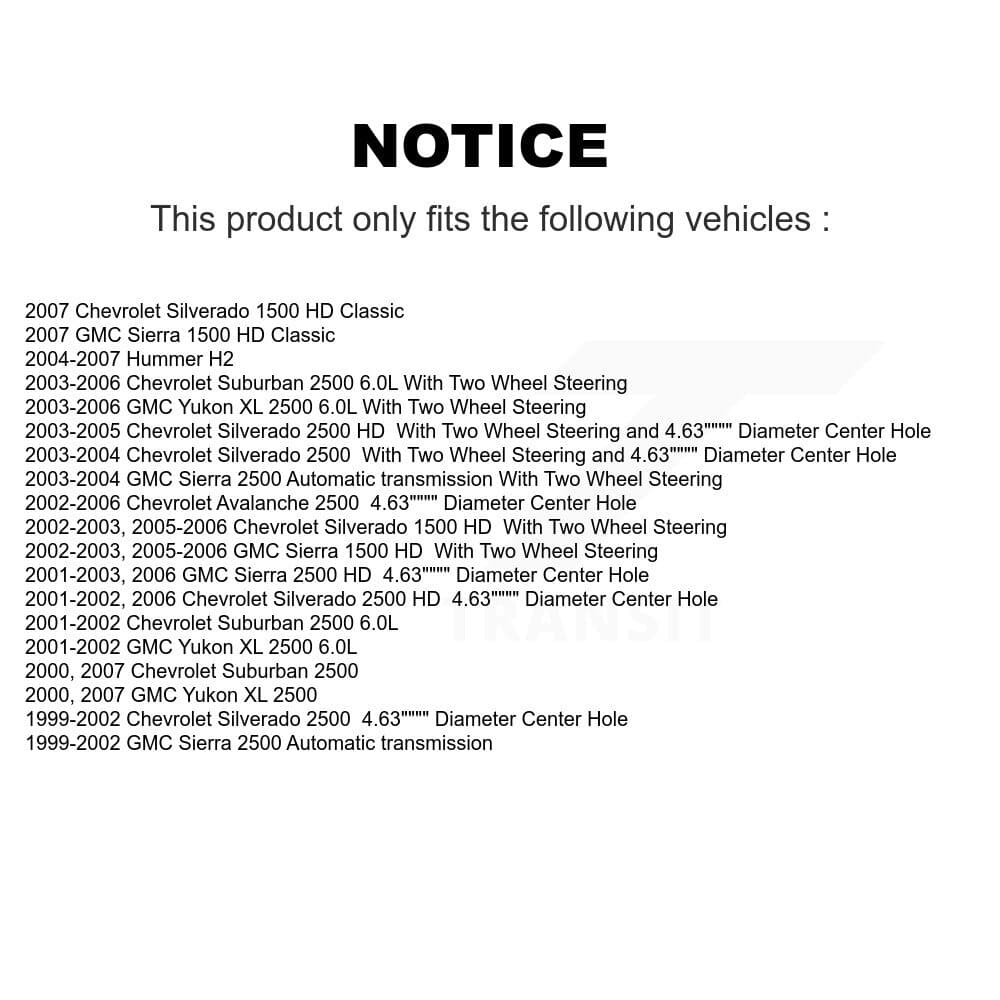 Transit Auto - KDF-101647 - Rear Disc Brake Kits image 19