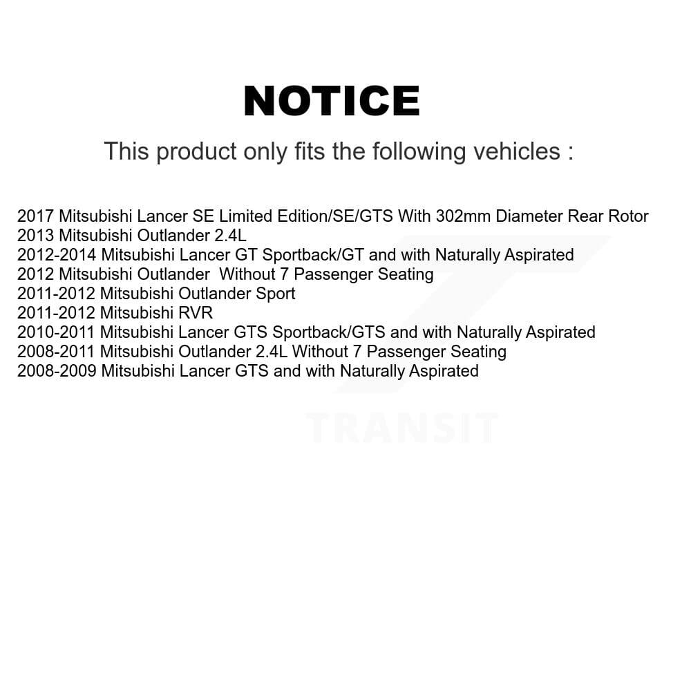 Transit Auto - KDF-101668 - Rear Disc Brake Kits image 19