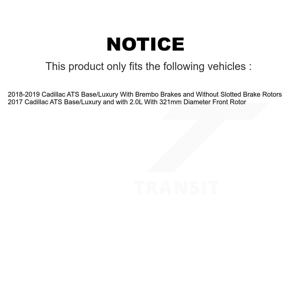 Transit Auto - KDF-101768 - Front and Rear Disc Brake Kits image 19