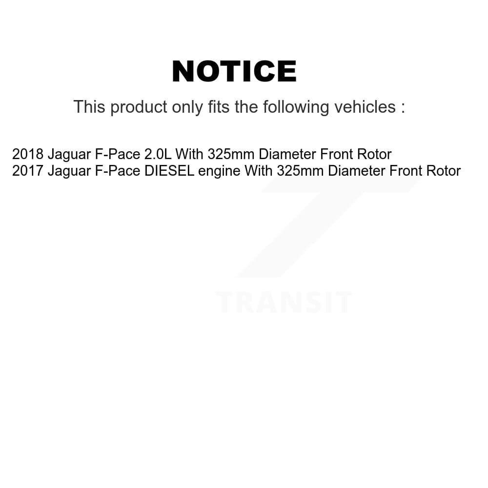Transit Auto - KDF-101777 - Front and Rear Disc Brake Kits image 19