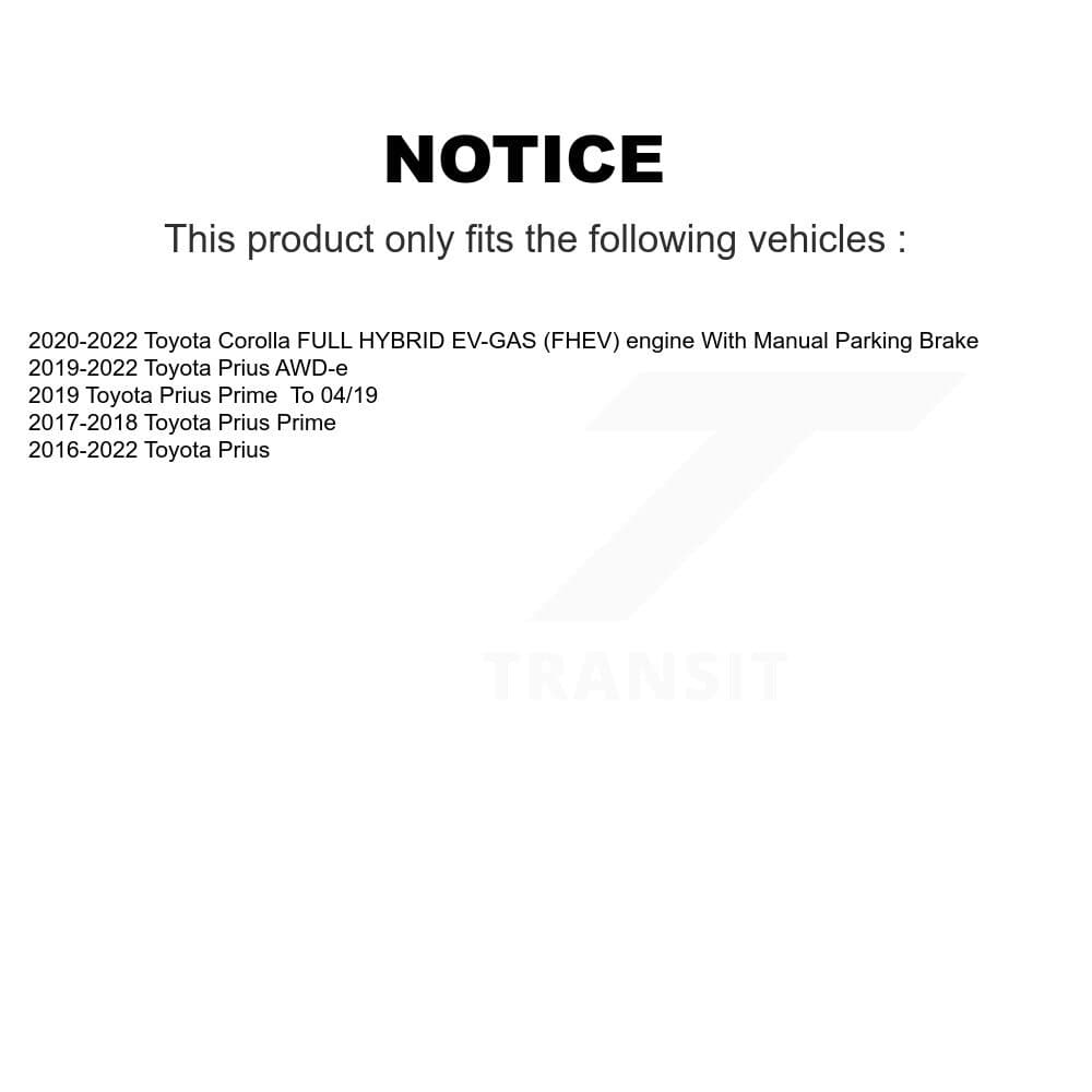 Transit Auto - KDF-101820 - Front and Rear Disc Brake Kits image 19
