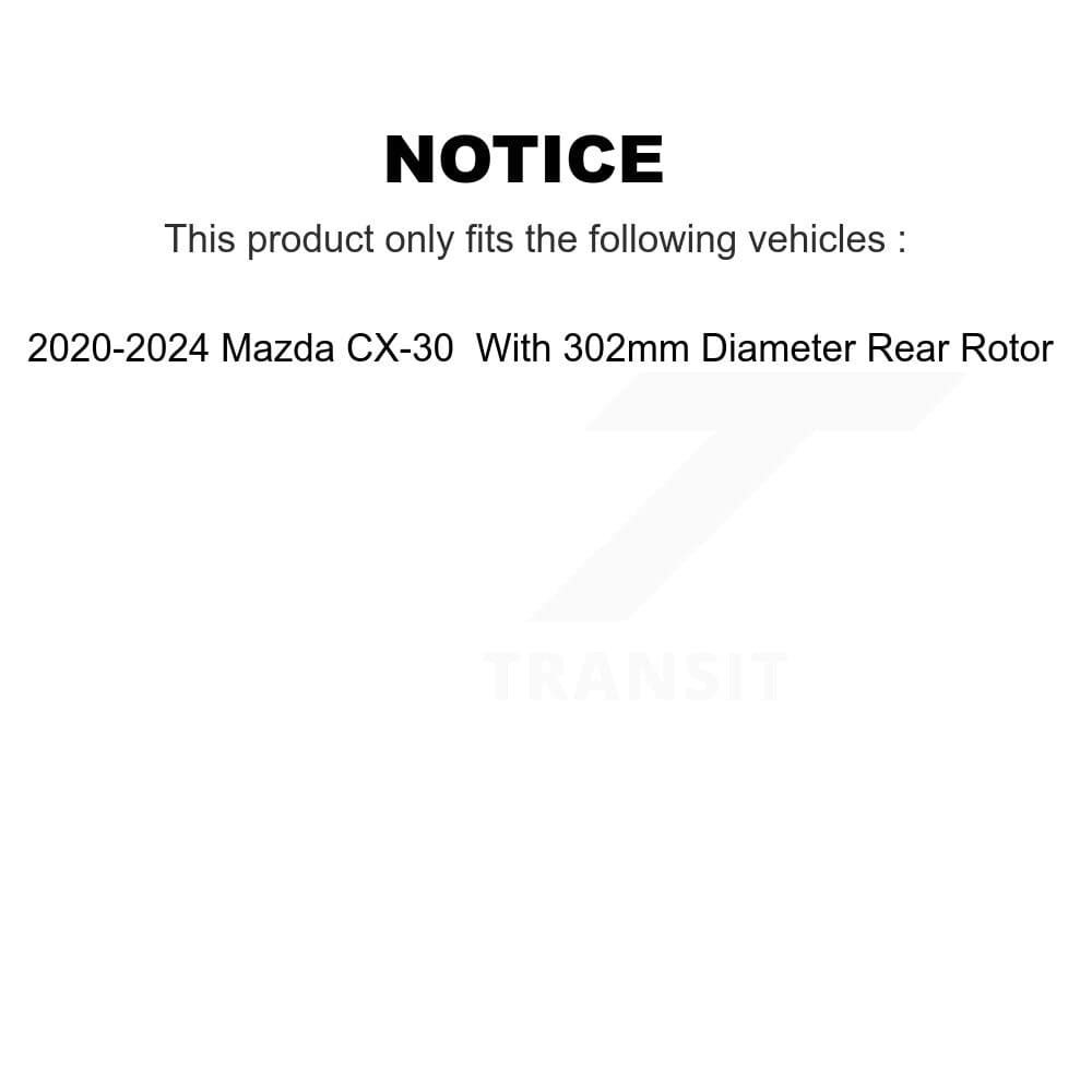 Transit Auto - KDF-101832 - Front and Rear Disc Brake Kits image 19