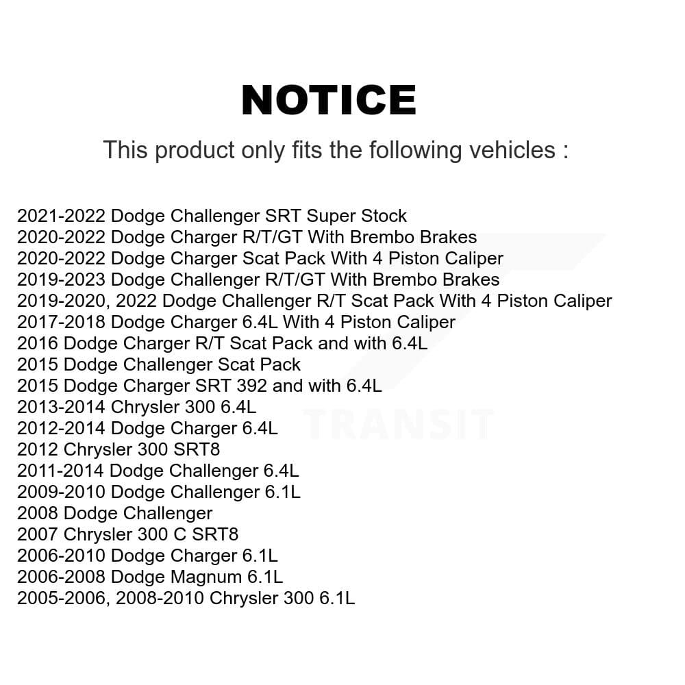 Transit Auto - KDF-101838 - Front and Rear Disc Brake Kits image 19