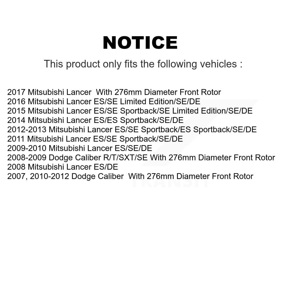 Transit Auto - KDS-100037 - Front Disc Brake Kits image 19