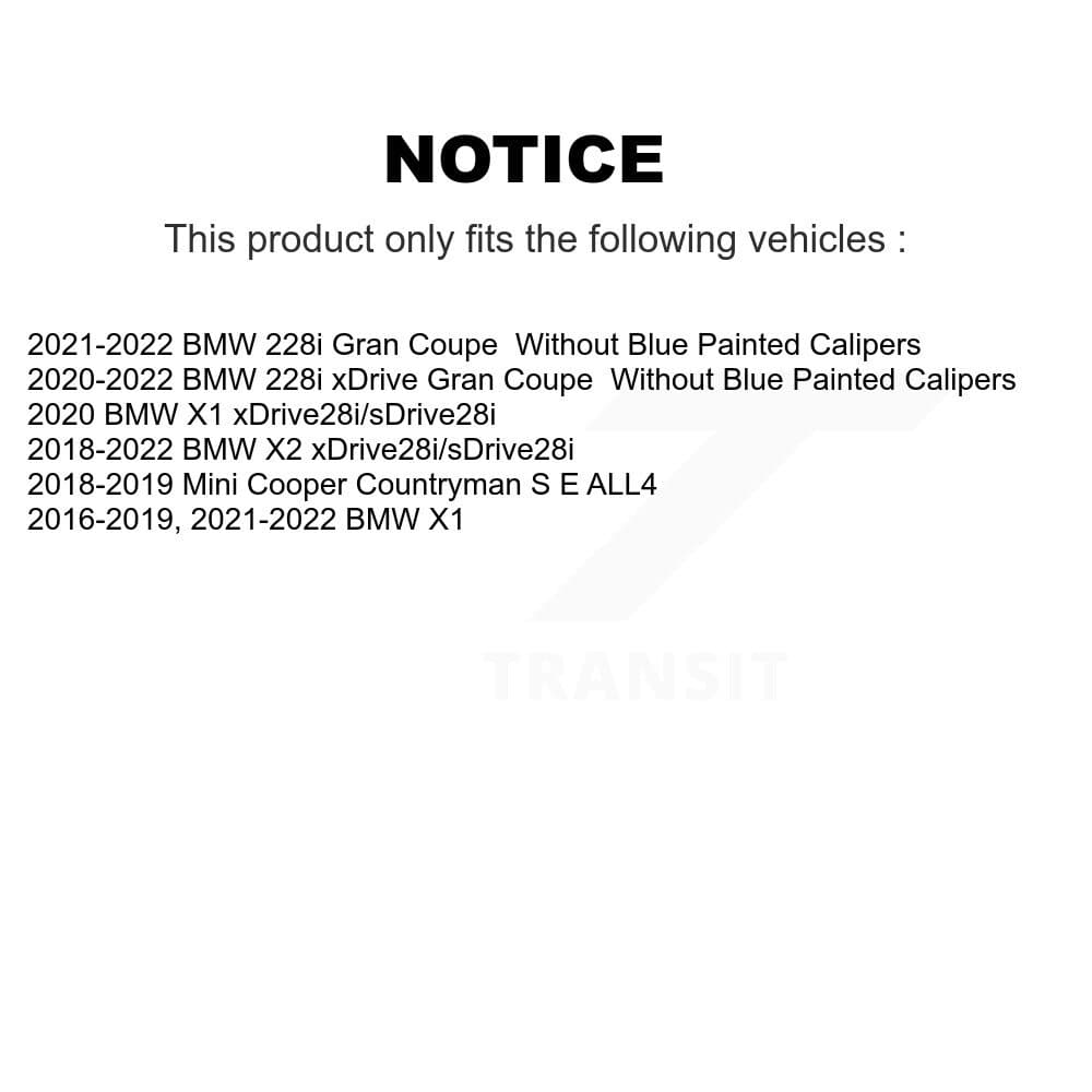 Transit Auto - KDS-100976 - Front and Rear Disc Brake Kits image 19