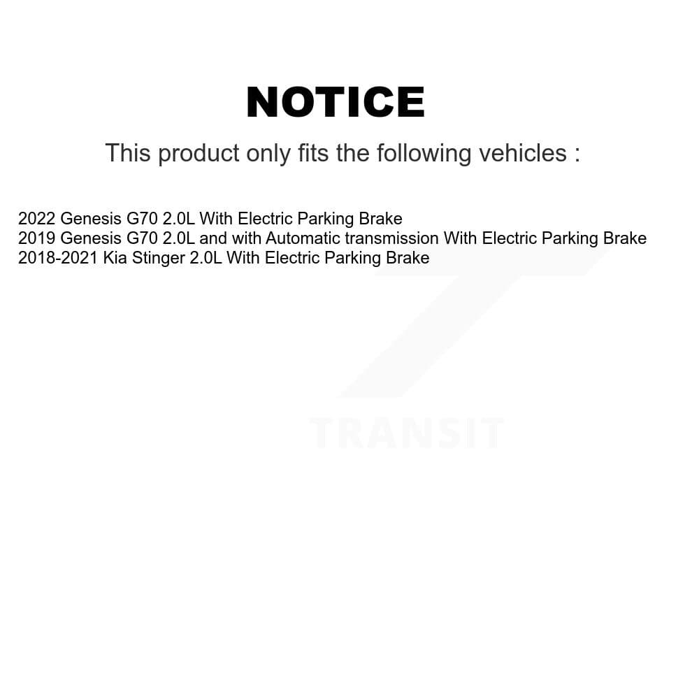 Transit Auto - KDS-101227 - Rear Disc Brake Kits image 19