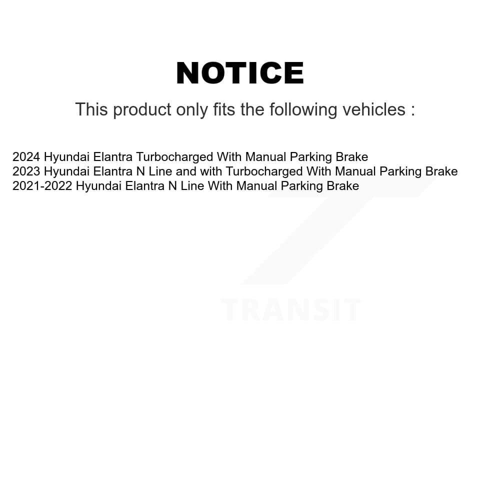 Transit Auto - KDS-101575 - Front and Rear Disc Brake Kits image 19