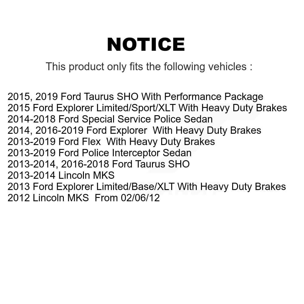 Transit Auto - KDT-100240 - Front and Rear Disc Brake Kits image 24