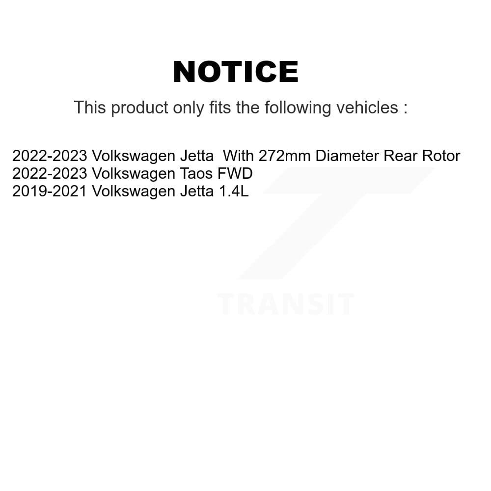 Transit Auto - KDT-101052 - Rear Disc Brake Kits image 24