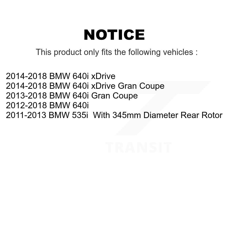 Transit Auto - KDT-101876 - Front and Rear Disc Brake Kits image 24