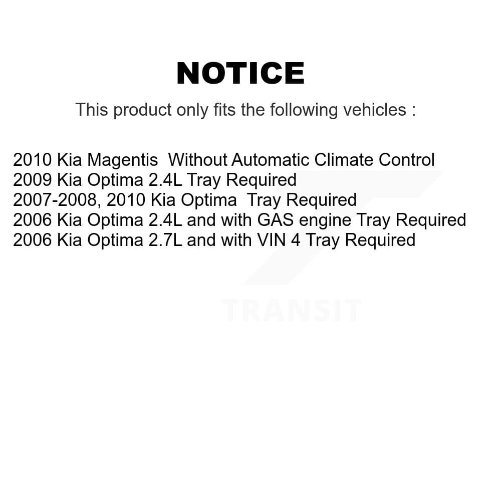 PUR - KFM-100071 - Cabin Air Filter Kits image 2