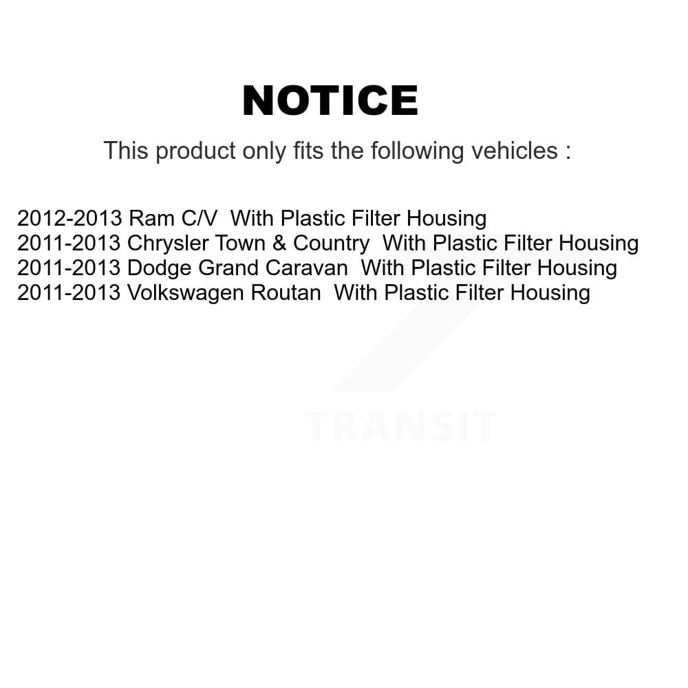 PUR - KFM-101850 - Cabin Air Filter Kits image 2