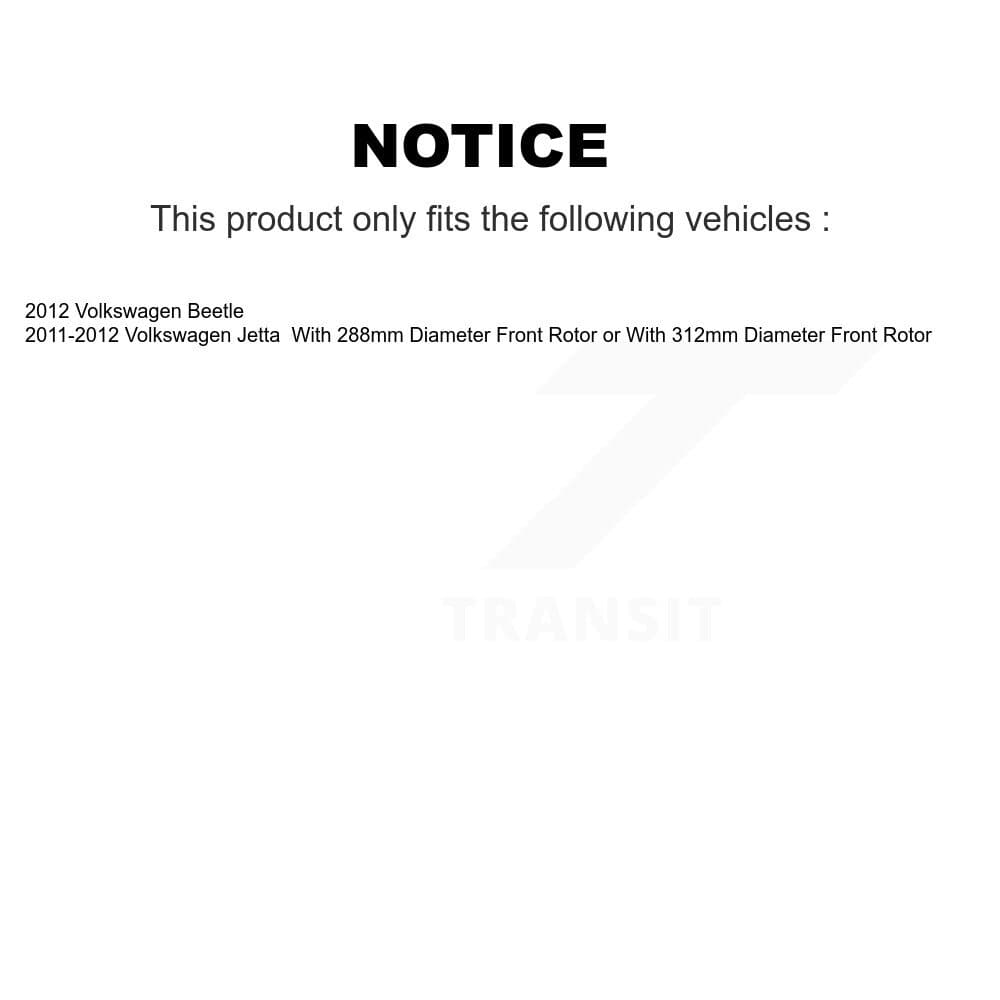 Transit Auto - KFN-100015 - Front and Rear Disc Brake Pad Kits image 14