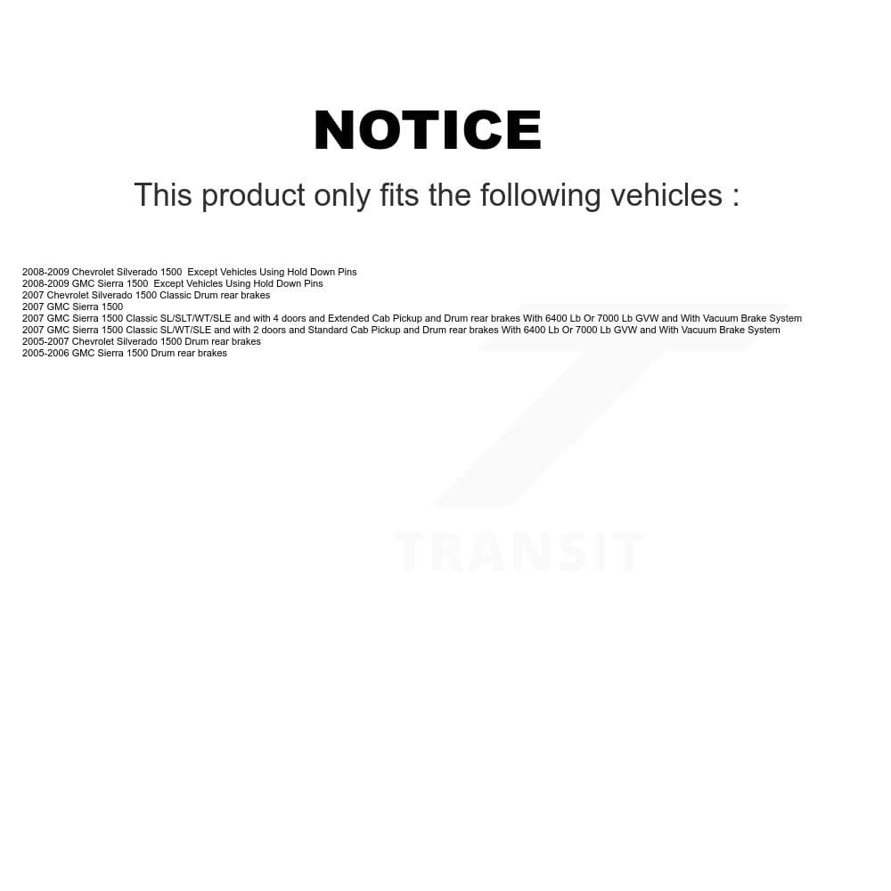 Transit Auto - KFN-100030 - Front and Rear Disc Brake Pad Kits image 14