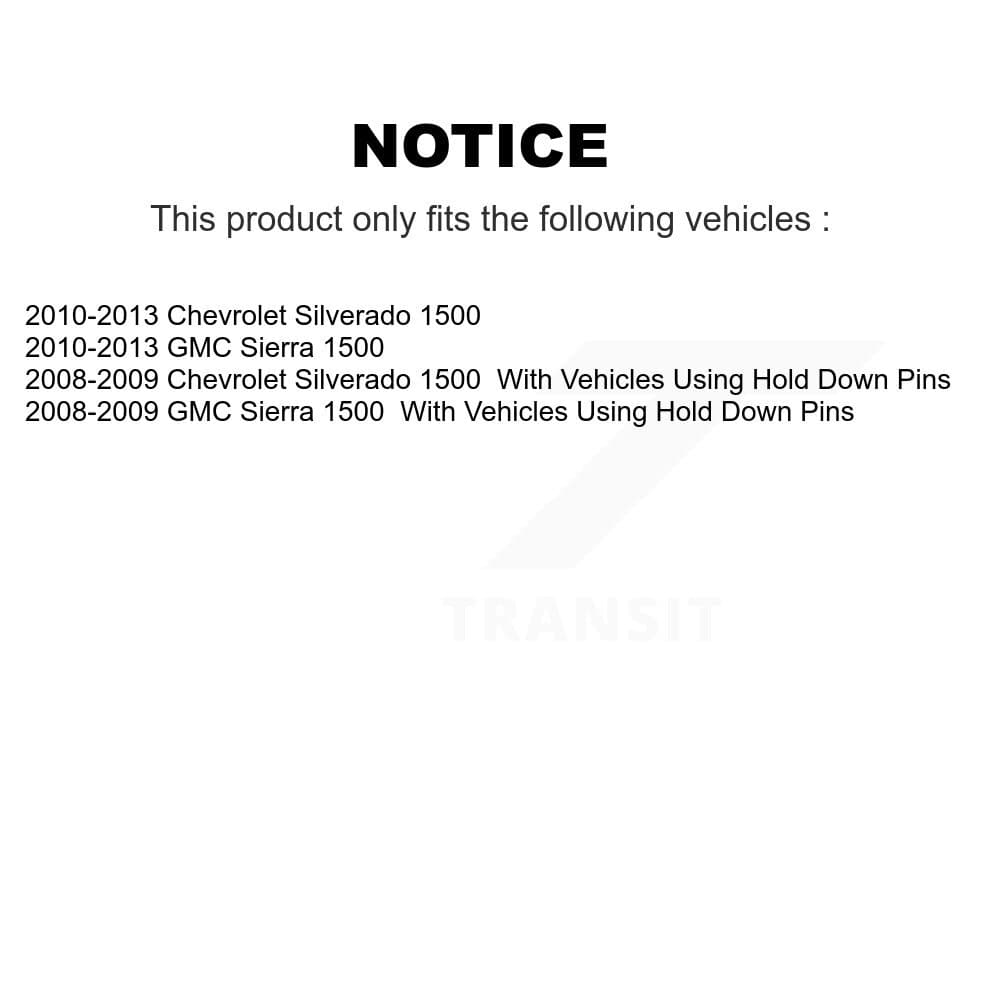 Transit Auto - KFN-100031 - Front and Rear Disc Brake Pad Kits image 14