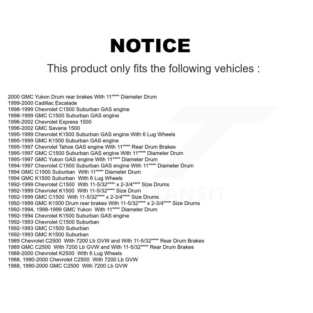 Transit Auto - KFN-100054 - Front and Rear Disc Brake Pad Kits image 14