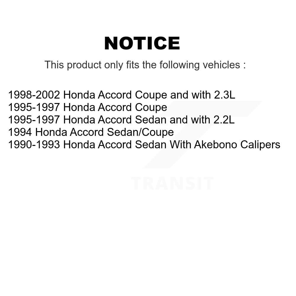 Transit Auto - KFN-100066 - Front and Rear Disc Brake Pad Kits image 14