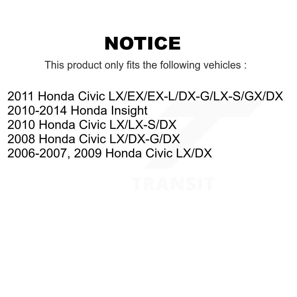 Transit Auto - KFN-100070 - Front and Rear Disc Brake Pad Kits image 14