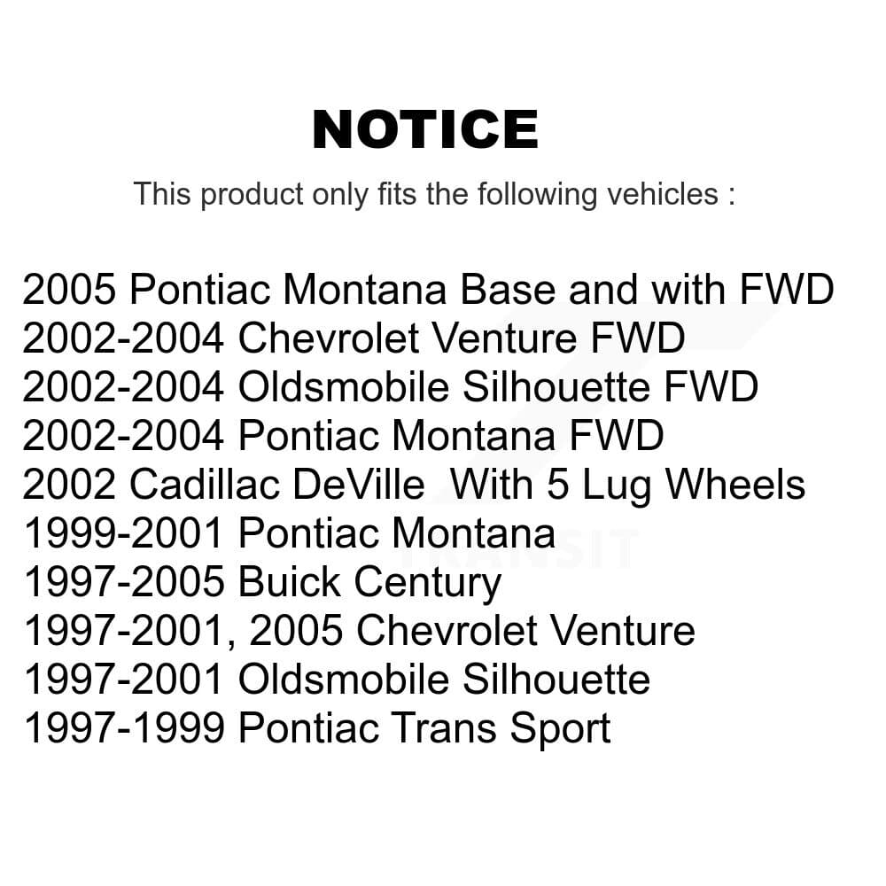 Transit Auto - KFN-100118 - Front and Rear Disc Brake Pad Kits image 14