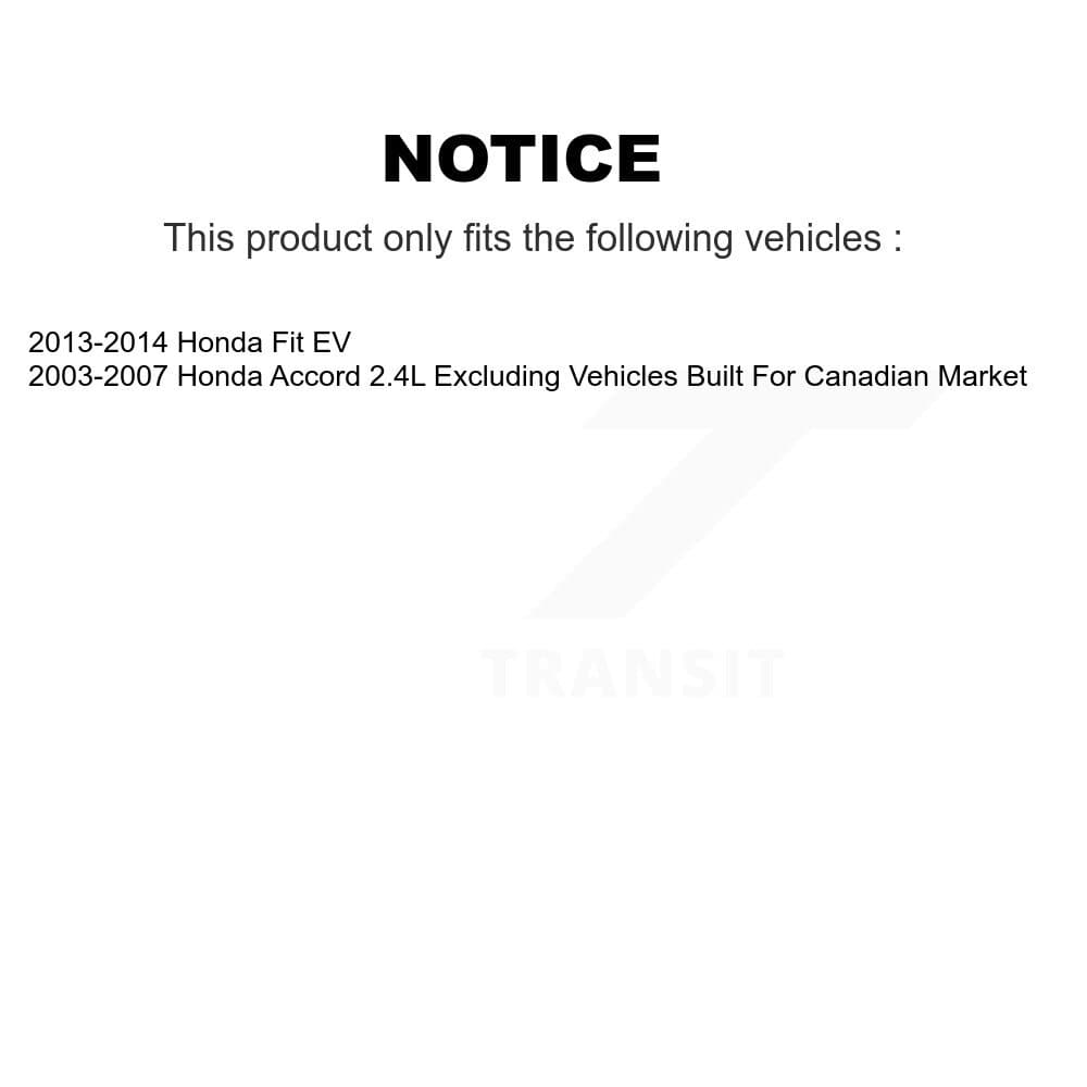 Transit Auto - KFN-100185 - Front and Rear Disc Brake Pad Kits image 14