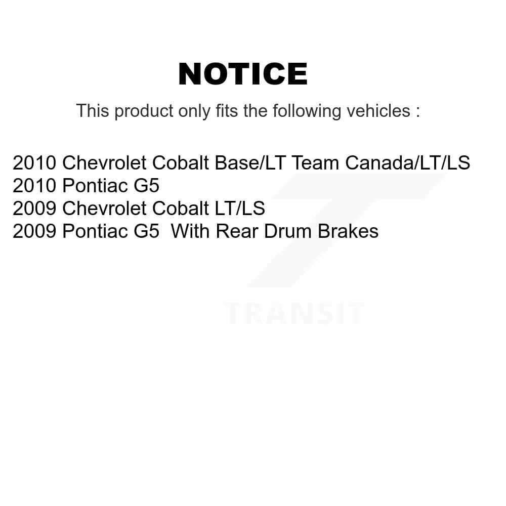 Transit Auto - KFN-100200 - Front and Rear Disc Brake Pad Kits image 14