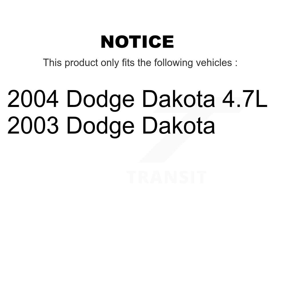 Transit Auto - KFN-100202 - Front and Rear Disc Brake Pad Kits image 14