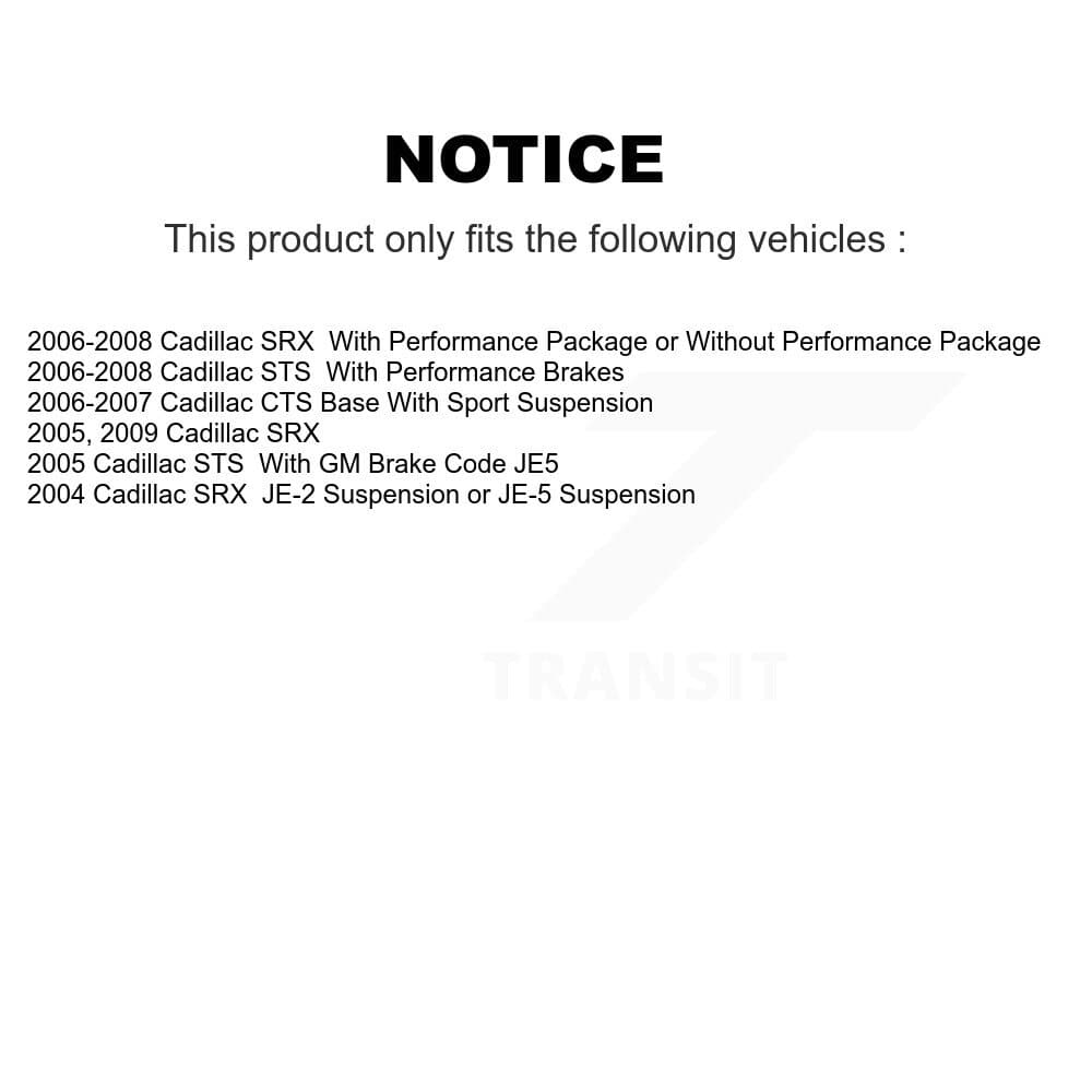 Transit Auto - KFN-100532 - Front and Rear Disc Brake Pad Kits image 14