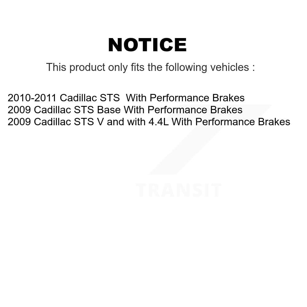 Transit Auto - KFN-100535 - Front and Rear Disc Brake Pad Kits image 14