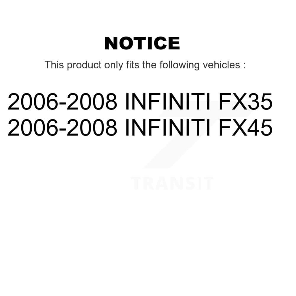 Transit Auto - KFN-100574 - Front and Rear Disc Brake Pad Kits image 14