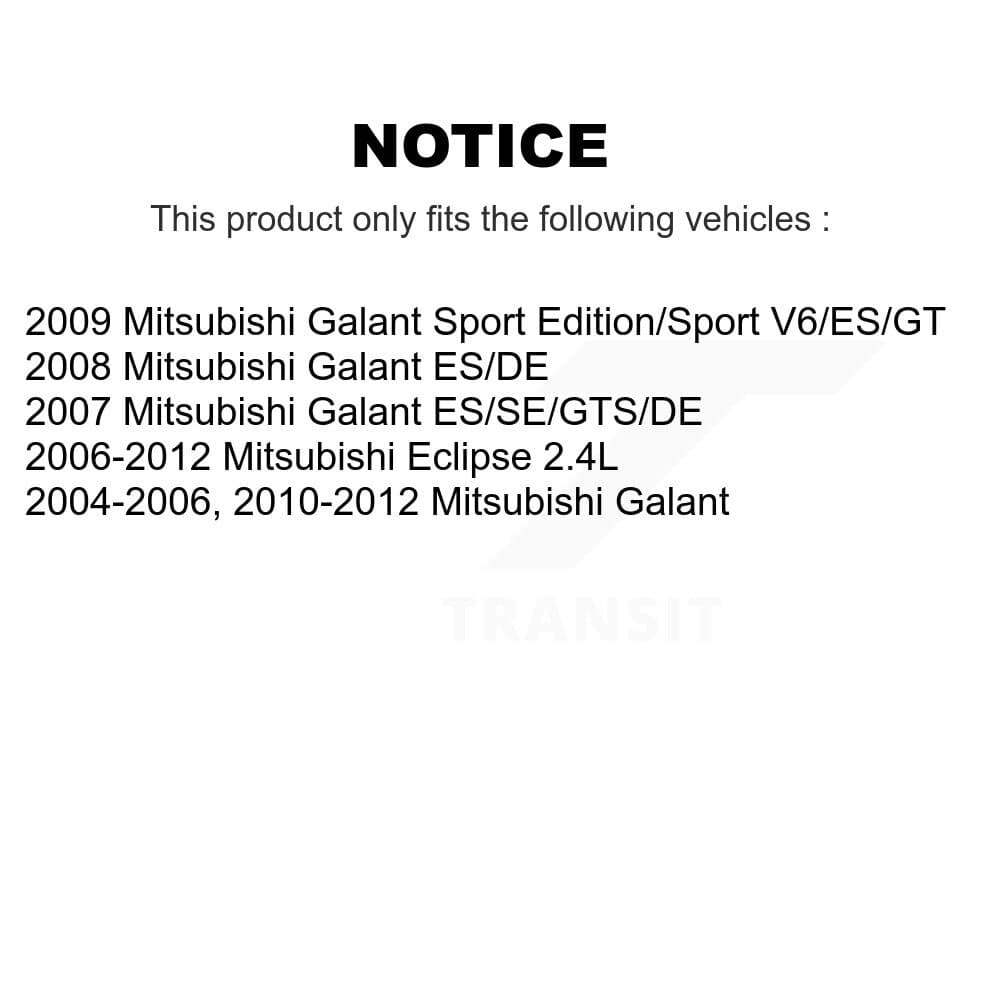 Transit Auto - KFN-100617 - Front and Rear Disc Brake Pad Kits image 14