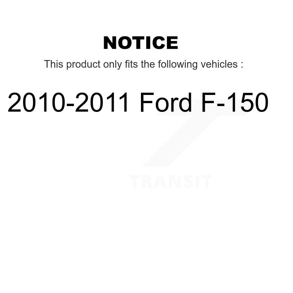 Transit Auto - KFN-100619 - Front and Rear Disc Brake Pad Kits image 14