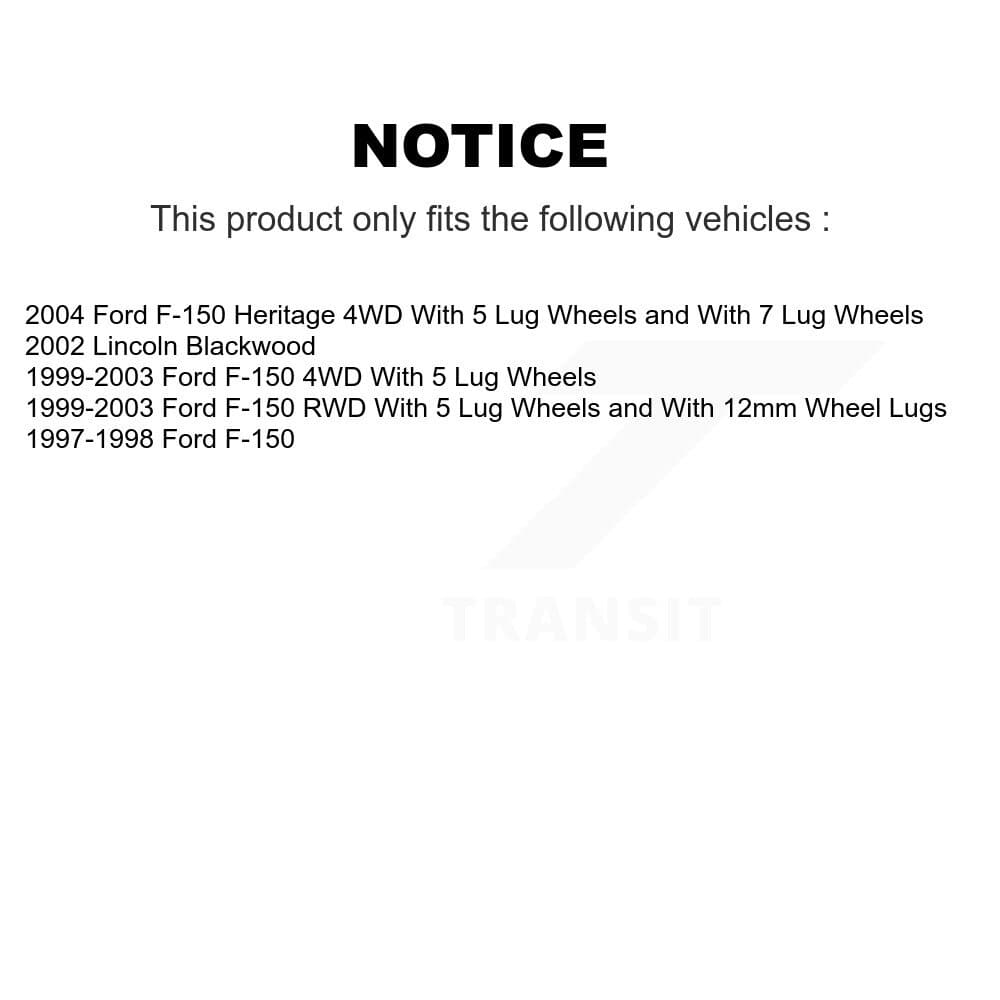 Transit Auto - KFN-100626 - Front and Rear Disc Brake Pad Kits image 14