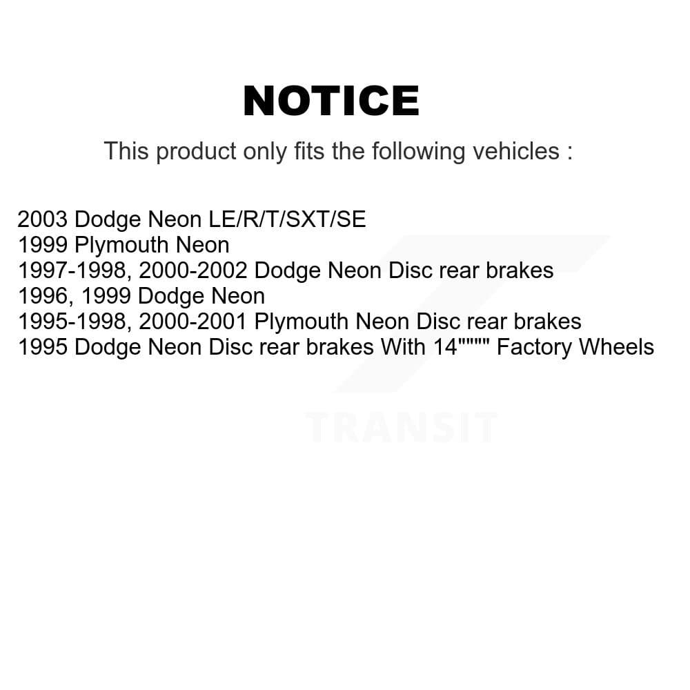 Transit Auto - KFN-100643 - Front and Rear Disc Brake Pad Kits image 14