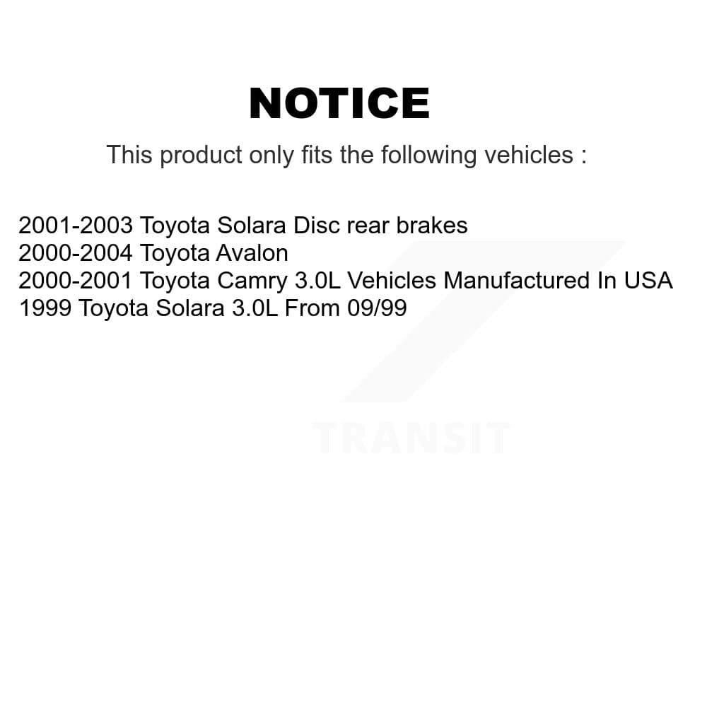 Transit Auto - KFN-100693 - Front and Rear Disc Brake Pad Kits image 14