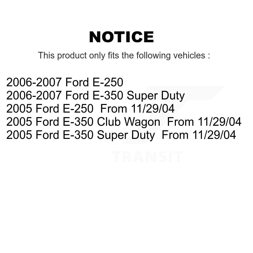 Transit Auto - KFN-100709 - Front and Rear Disc Brake Pad Kits image 14