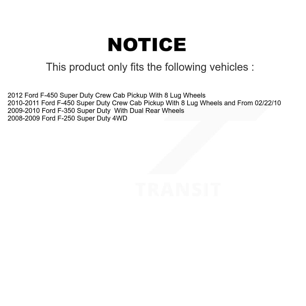 Transit Auto - KFN-100716 - Front and Rear Disc Brake Pad Kits image 14