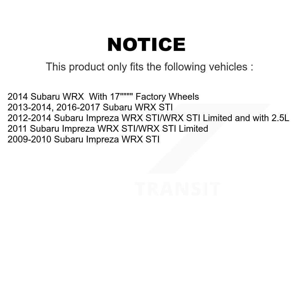 Transit Auto - KFN-100740 - Front and Rear Disc Brake Pad Kits image 14