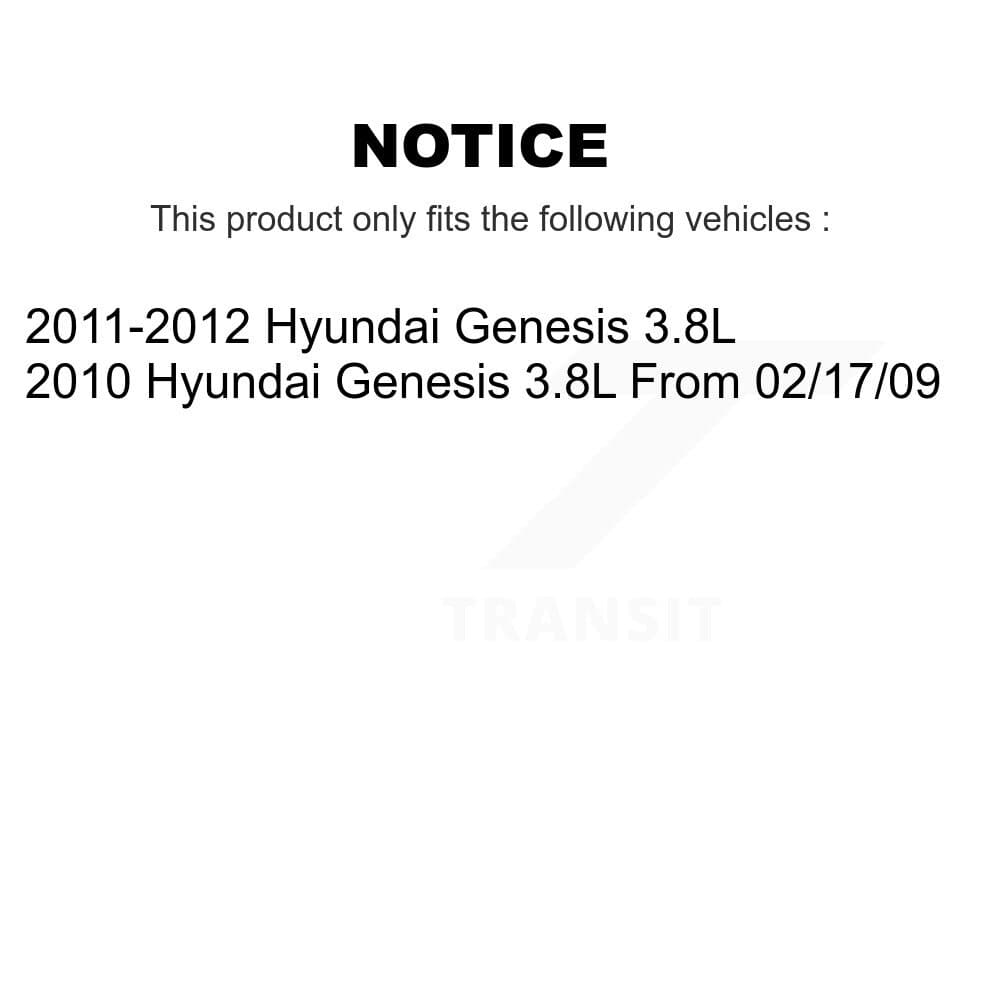 Transit Auto - KFN-100748 - Front and Rear Disc Brake Pad Kits image 14