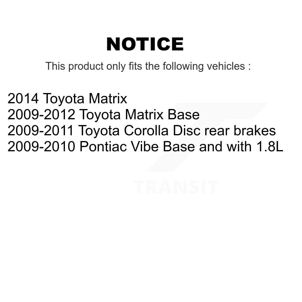Transit Auto - KFN-100751 - Front and Rear Disc Brake Pad Kits image 14