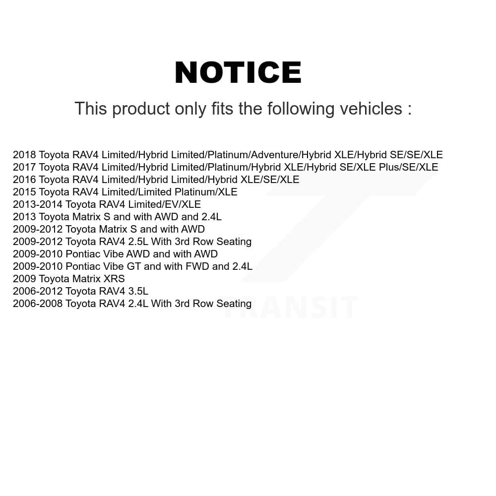 Transit Auto - KFN-100752 - Front and Rear Disc Brake Pad Kits image 14