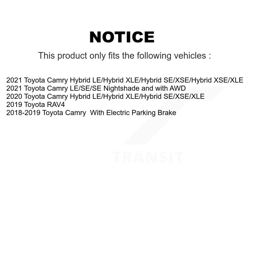 Transit Auto - KFN-100797 - Front and Rear Disc Brake Pad Kits image 14