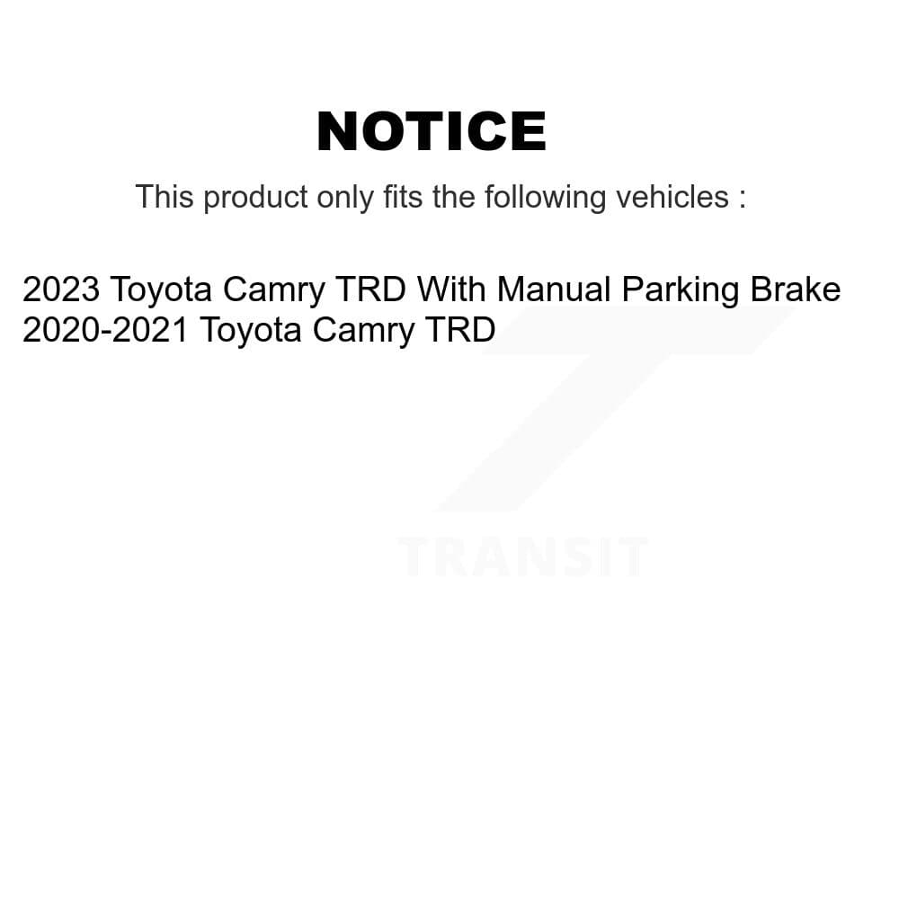 Transit Auto - KFN-100798 - Front and Rear Disc Brake Pad Kits image 14