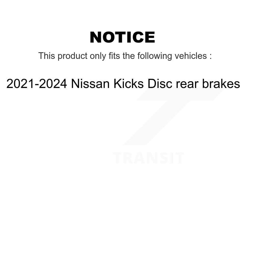 Transit Auto - KFN-100858 - Front and Rear Disc Brake Pad Kits image 14