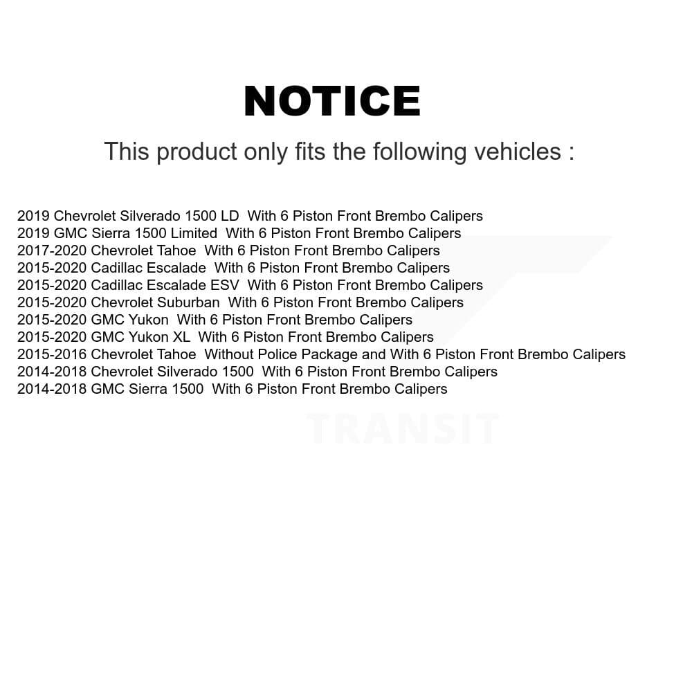 Transit Auto - KFN-100875 - Front and Rear Disc Brake Pad Kits image 14